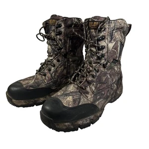 Red Head Mens Camo Waterproof Hunting Boots SZ 11 W Insulated Rugged Soles - Picture 1 of 24