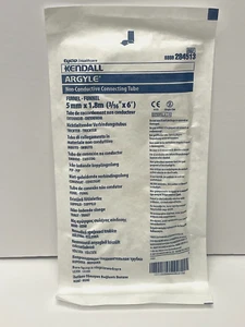 Kendall nicht leitender Verbindungsschlauch Trichter - 5 mm x 1,8 m 284513 (3/16"x6') - Bild 1 von 2