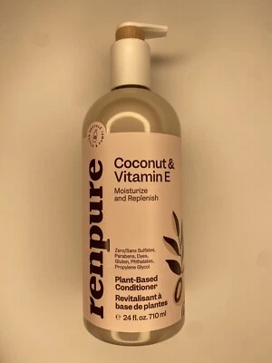 Plant-Based Conditioner, Coconut & Vitamin E , 24 fl oz (710 ml) - Image 1 of 4