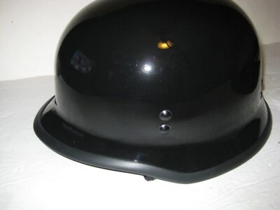 Casco gorro alemán Fly Racing 9 mm negro brillante talla XS (53-54 cm) Foto 1 de 4