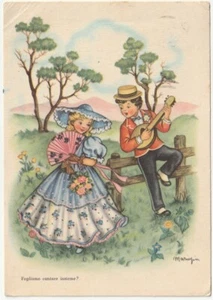 ILLUSTRATORE - ARTIST SIGNED - MARIAPIA - VOGLIAMO CANTARE INSIEME? -99693- - Picture 1 of 1