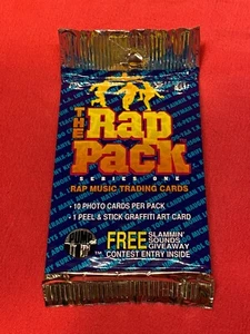 1991 Premier The Rap Pack Series One Trading card One Sealed Pack New - Picture 1 of 2