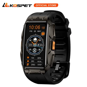 KOSPET TANK X1 Smart Watch for Men Women 10ATM Waterproof AOD 3D Fitness Tracker