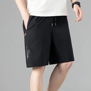 Pantalones cortos de playa de secado rápido transpirables con cordón cintura elástica para hombre - Imagen 1 de 14