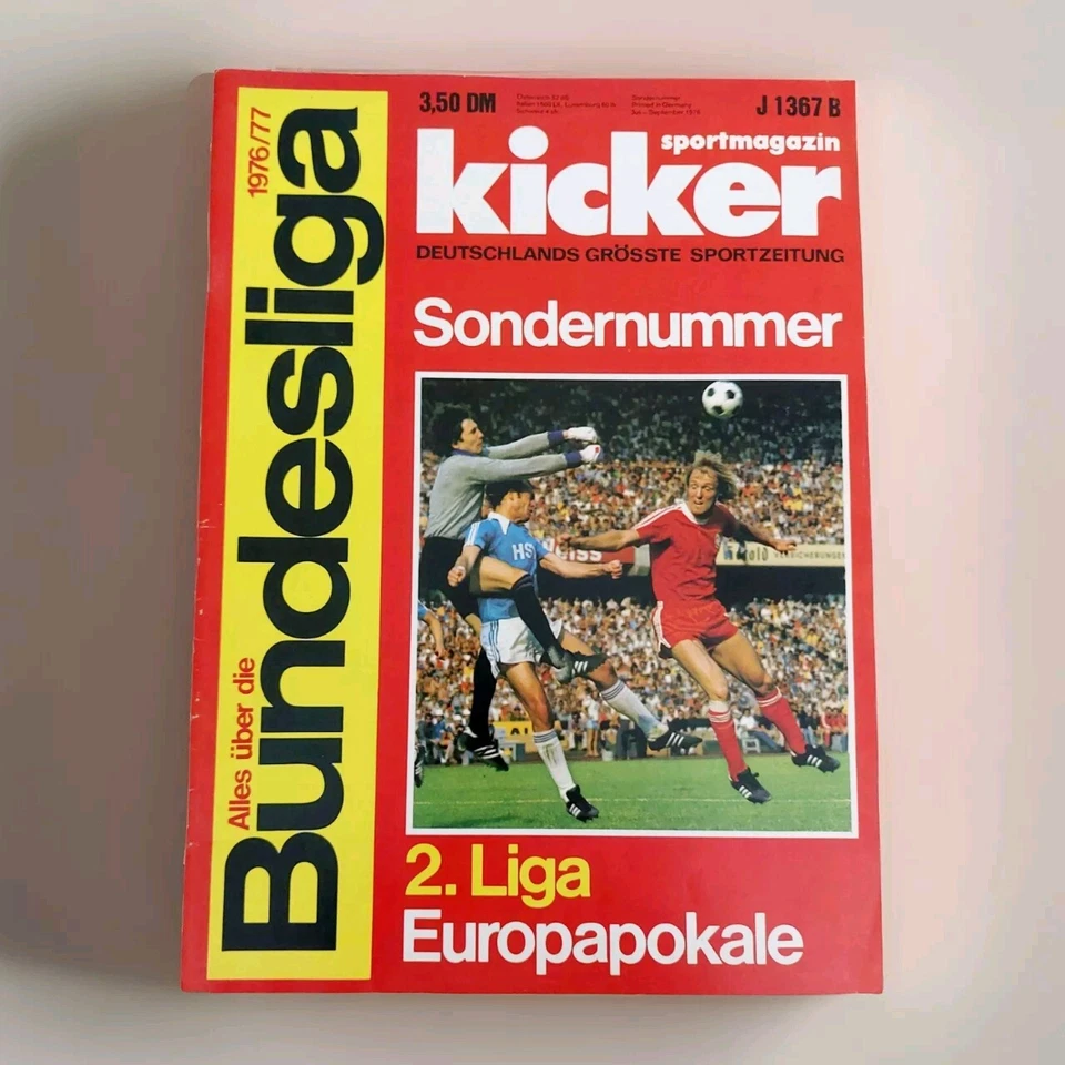 Kicker Sondernummer # Fußball Bundesliga Saison 76/77 Sonderheft "RARITÄT" - Bild 1 von 4