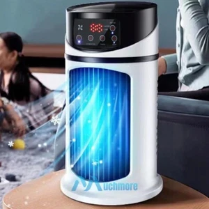 Portable Air Conditioner Air Cooler Cooling Fan Evaporative Humidifier 6-Speeds - Picture 1 of 39