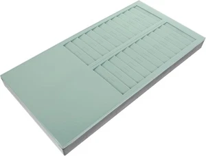24 Pocket Plastic Card Rack Attendance Punch Card Holder Wall Mount Organiser - Picture 1 of 2