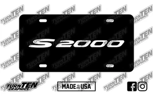 2000-2009 Honda S2000 JDM AP1 AP2 Vanity License Plate - Picture 1 of 1
