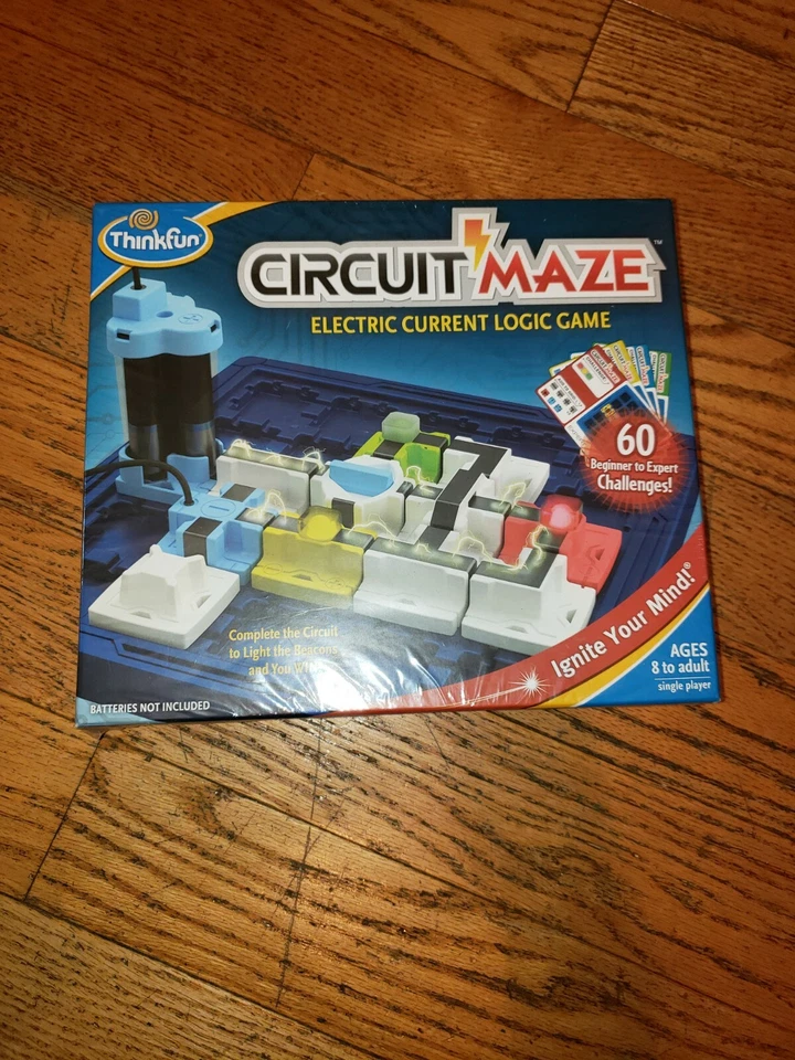 ThinkFun Circuit Maze Electric Current Logic Game NEW - Image 1 of 1