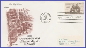 USA3 #2040 ADDR ARTMASTER FDC US - Germany - Bild 1 von 1