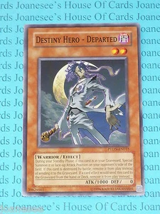 Tarjeta común Yu-Gi-Oh Destiny Hero - Departed PTDN-EN015 como nueva (U) - Imagen 1 de 2