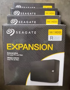 Seagate - Espansione 14TB Disco rigido esterno USB 3.0 desktop con dati di salvataggio... - Foto 1 di 2
