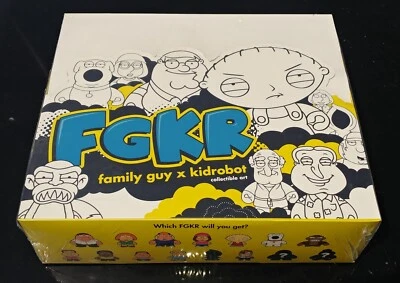 FAMILY GUY X KIDROBOT ARTE COLECCIONABLE ESTUCHE SELLADO 16 RARAS CAJAS CIEGAS FGKR 2011 Foto 1 de 4