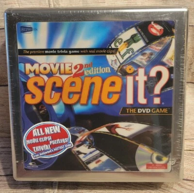 SCENE IT? MOVIE DVD Game 2nd Edition In Collectible Tin [NEW] - Image 1 of 4