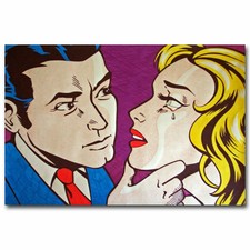 272936 Roy Lichtenstein Pop WALL PRINT POSTER AU