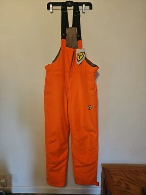 SHIELD SERIES DRENCHER INSULATED BIB-BLAZE ORANGE-XL NEW WITH TAGS - Image 1 of 4