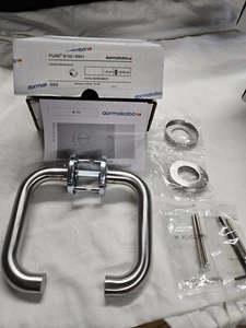 Dormakaba PURE 8100 / 6501 SSS Internal Door Handles - Stainless Steel - Picture 1 of 2