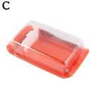 Rectangle Plastic Butter Cutter Slicer Butter Cheese Container Boxb X9i9