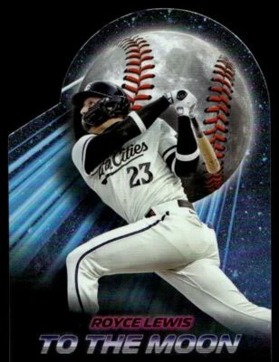 2024 Topps Big League To the Moon Die-Cuts Royce Lewis Minnesota Twins #TM-41 - Image 1 of 2