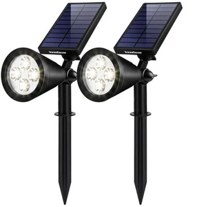 InnoGear Solar Lights Outdoor, Upgraded Waterproof Solar Powered Landscape - Picture 1 of 7