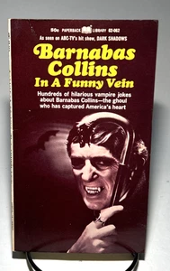 Barnabas Collins in a Funny Vein Dark Shadows Jokes 1969 Paperback Library - Foto 1 di 6