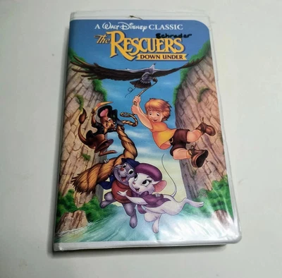 The Rescuers Down Under (VHS, 1991) - Image 1 of 2