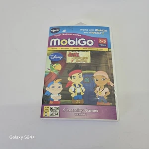 VTech MobiGo Learning Game - Jake and the Never Land Pirates 3 -5 years - Picture 1 of 2
