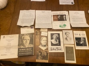 Robert Frost, the Years of Triumph 1915-1938 by Lawrence Thompson 1970 Signed!!! - Imagen 1 de 20