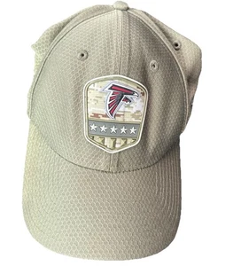 New Era NFL Atlanta Falcons Hat Men's L/XL Green Salute To Service 39Thirty Cap - Picture 1 of 5