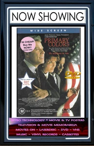 Primary Colors 1998 Comedy Drama John Travolta Region:4  DVD Free Post - Picture 1 of 5