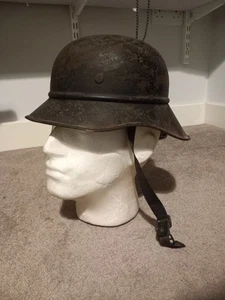 Ww2 German Gladiator Civil Defence Helmet - Picture 1 of 8