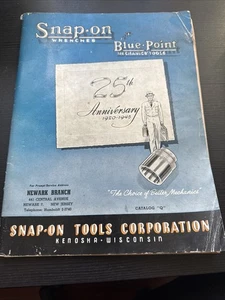 Original 1944 WWII Era Snap-On Tools Corporation Kenosha WI Tool Catalog Q - Picture 1 of 17