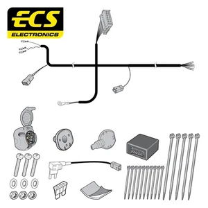 Cableado eléctrico específico para barra de remolque ECS de 7 pines para Vauxhall Crossland X 2017-en - Imagen 1 de 7