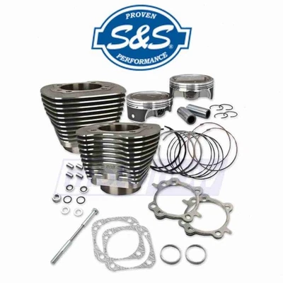 S&S Cycle 124in. Big Bore Kit for 2007-2009 Harley Davidson FXSTB Night vp Foto 1 de 4