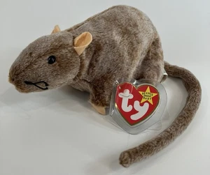 Ty Beanie Babies Tiptoe The Rat 1999 MWM - Imagen 1 de 10