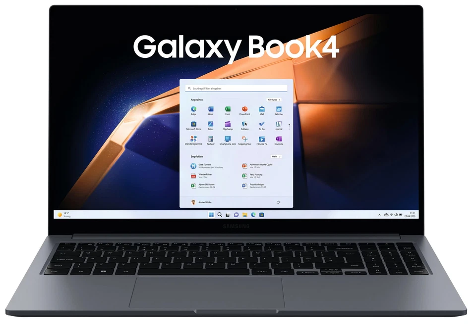 SAMSUNG Galaxy Book4 15 6" Core 5 120U 16GB/512GB SSD Win11 NP750XGK-KB2DE