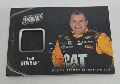 Ryan Newman 2016 Panini Racing Black Friday #R4 RACE USED Tire #'d /10 SSP - Image 1 of 4