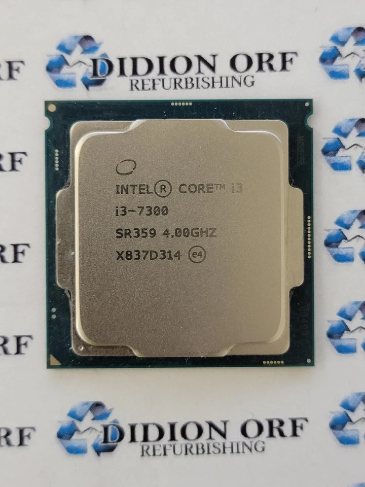 INTEL Core i3-7300 SR359 4.00 GHz 4 MB SmartCache 51 W SKU 20793 - Image 1 of 2