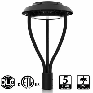 60W LED Post Top Light For Outdoor Parking Lot Garden Roadway Street Area Light - Picture 1 of 11