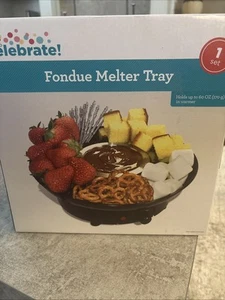 Way To Celebrate! Fondue Melter Tray G35 - Picture 1 of 5