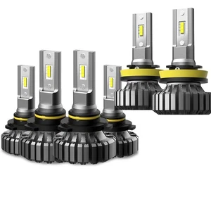 6x 9006 9005 H11 LED Headlight Low High Beam Bulbs 6500K 72000LM Head Fog Lights - Picture 1 of 10
