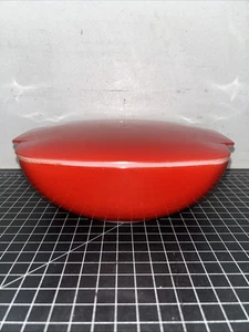 Vintage Pyrex 515 B-015 1.5 Qt Hostess Red Square Casserole Dish with Lid MCM - Picture 1 of 12