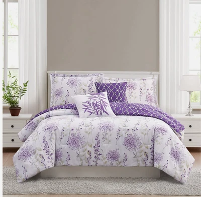 Boho Living Fresh Meadow reversible 5 piezas Juego completo de edredón Queen $250 Foto 1 de 4