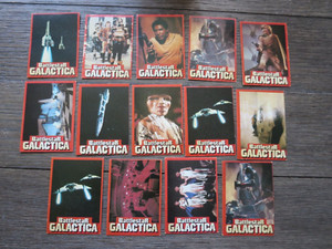 Wonder Bread Battlestar Galactica Lot of 14 Cards Low-Mid Grade  1978 #1