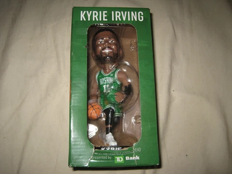 Kyrie Irving Boston Celtics Bobble Head TD Garden 4/7/19 Giveaway - In Box Cover