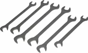 6pc Jumbo SAE Raised Panel Black Oxide Angle Wrench Tool Set Heat-treated AUSHIP - Picture 1 of 6