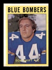 1972 O-Pee-Chee CFL #114 Bob Swift   EX/EX+ X2942459