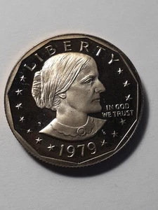 1979 S S.B.ANTHONY DOLLAR TYPE 1 PROOF - Bild 1 von 2