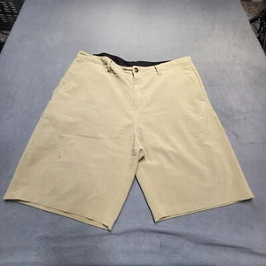 Volcom Shorts Mens 40 Beige Surf And Turf Chino Hybrid - Picture 1 of 12
