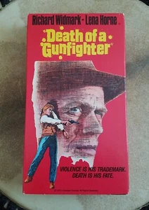 Death Of A Gunfighter VHS Good Time Home Video 1987 Western VG - Picture 1 of 6